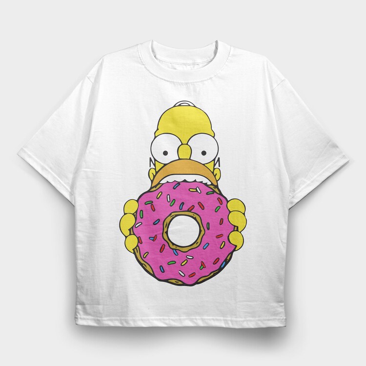 The Simpsons 18, Tricou Oversize Barbati (Unisex)