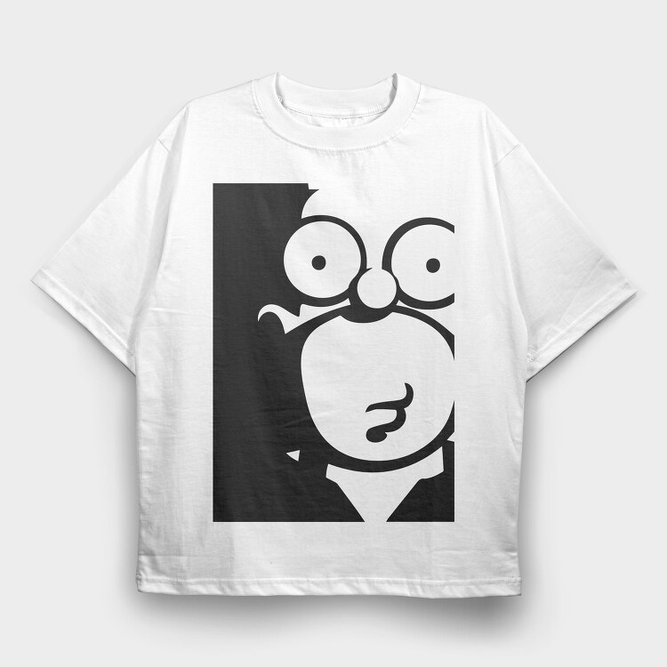 The Simpsons 10, Tricou Oversize Barbati (Unisex)