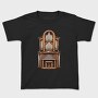Church Organ Illustration, Tricou Copii
