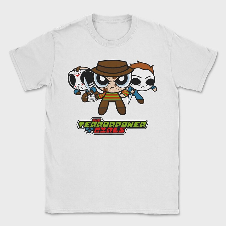 The Powerpuff Girls Terror, Tricou Barbati (Unisex)