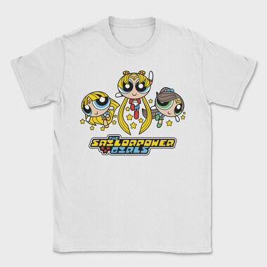 The Powerpuff Girls Sailor, Tricou Barbati (Unisex)