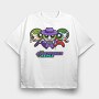 The Powerpuff Girls Joker, Tricou Oversize Barbati (Unisex)