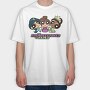 The Powerpuff Girls Jazmin Megara, Tricou Oversize Barbati (Unisex)