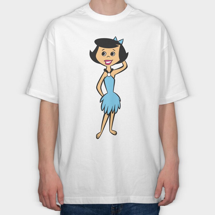 The Flintstones 5, Tricou Oversize Barbati (Unisex)