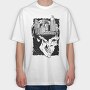 City Skull Art, Tricou Oversize Barbati (Unisex)
