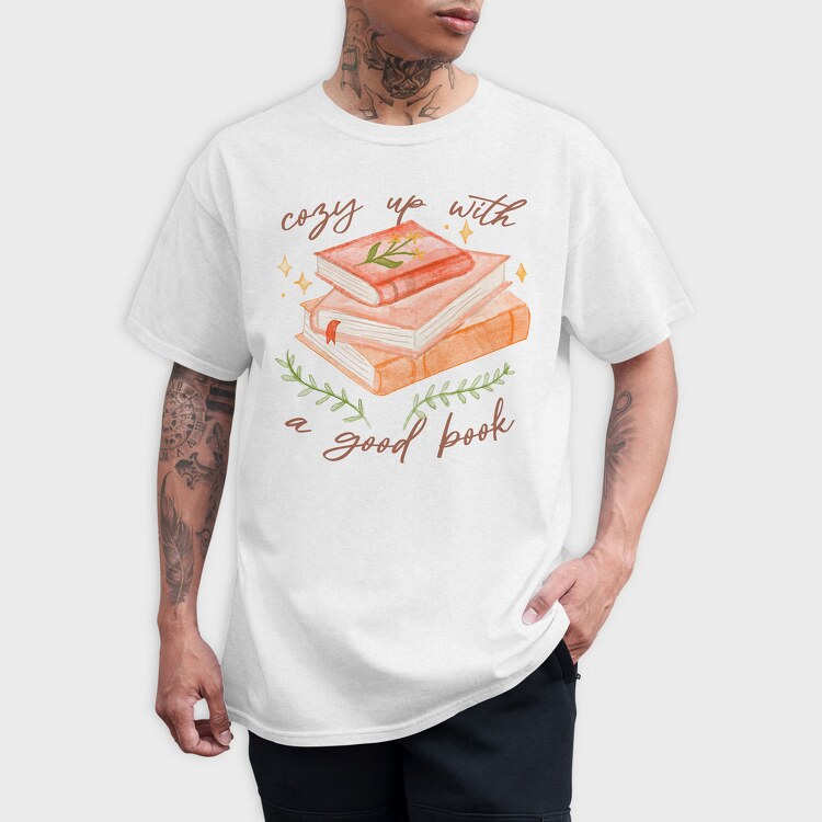 Cozy Up With a Good Book, Tricou Barbati (Unisex)