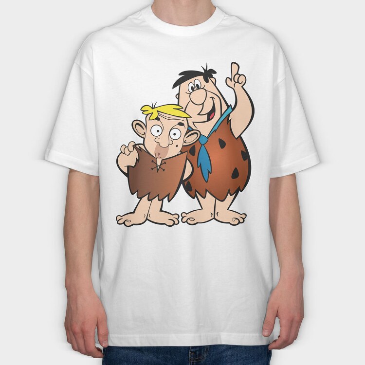The Flintstones 3, Tricou Oversize Barbati (Unisex)