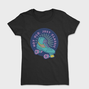 Classic Rollerskate 80S, Tricou Femei