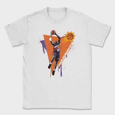 CHARLES BARKLEY Art1, Tricou Barbati (Unisex)