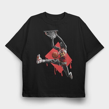 D WILKINS, Tricou Oversize Barbati (Unisex)