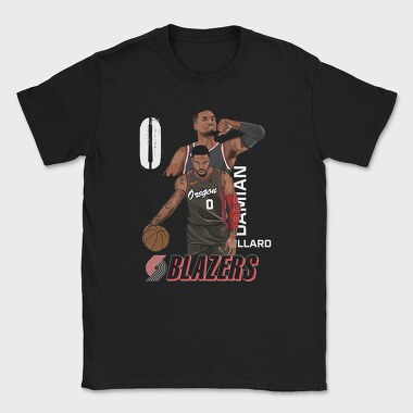 DAMIAN LILLARD, Tricou Barbati (Unisex)
