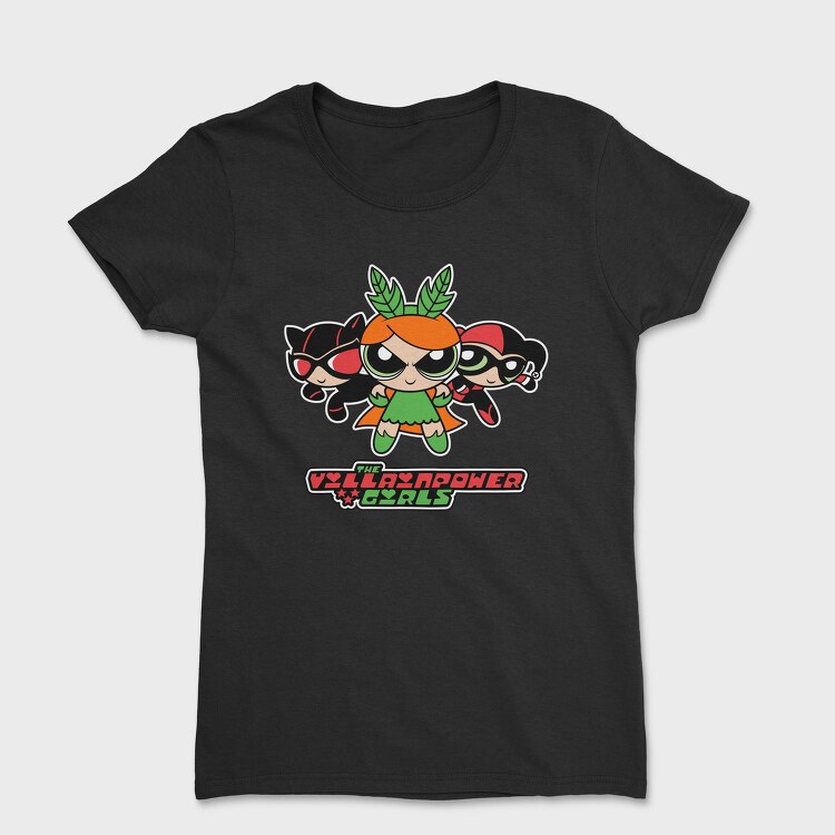 The Powerpuff Girls Catwoman Harley, Tricou Femei