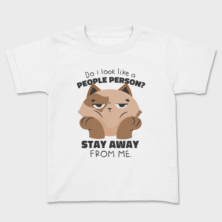 Anti Social Cat Stay Away From Me, Tricou Copii