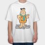The Flintstones 7, Tricou Oversize Barbati (Unisex)