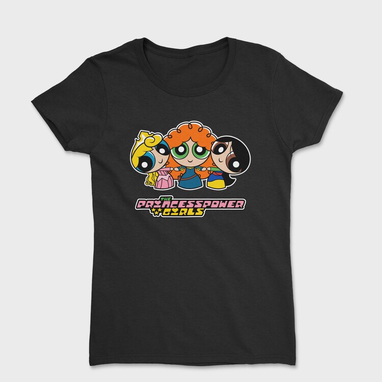 The Powerpuff Girls Aurora Merida, Tricou Femei