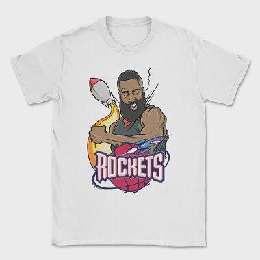 HARDEN The Rocket Man, Tricou Barbati (Unisex)