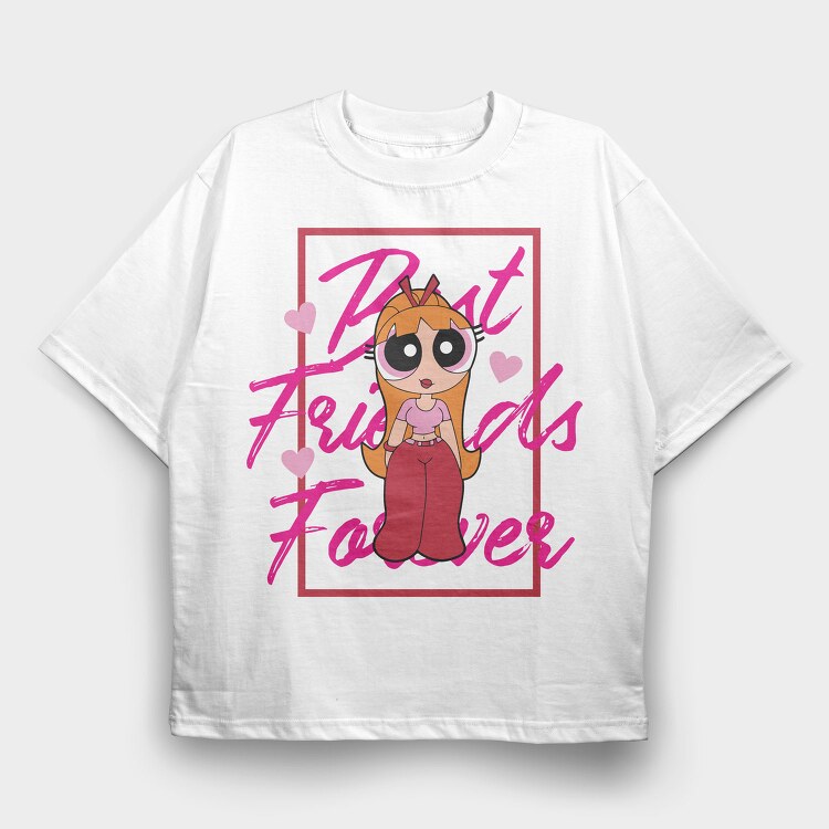 The Powerpuff Girls 8, Tricou Oversize Barbati (Unisex)
