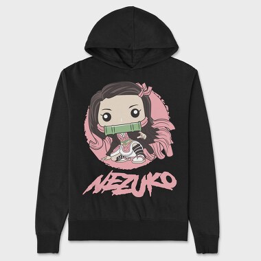 Funko Anime Demon Slayer Nezuko Kamado 2, Hanorac Oversize Barbati (Unisex)