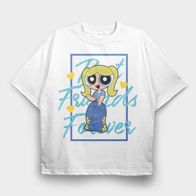The Powerpuff Girls 7, Tricou Oversize Barbati (Unisex)