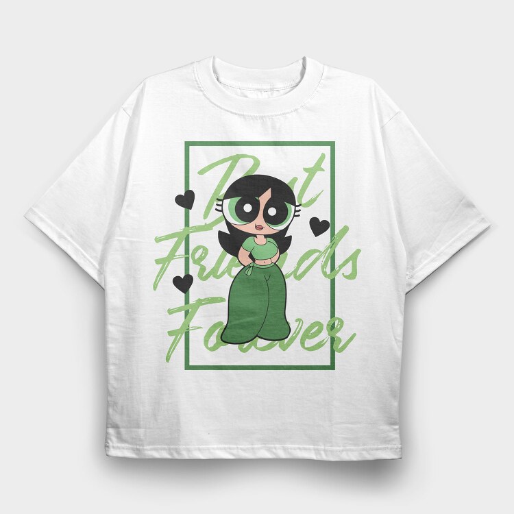 The Powerpuff Girls 6, Tricou Oversize Barbati (Unisex)