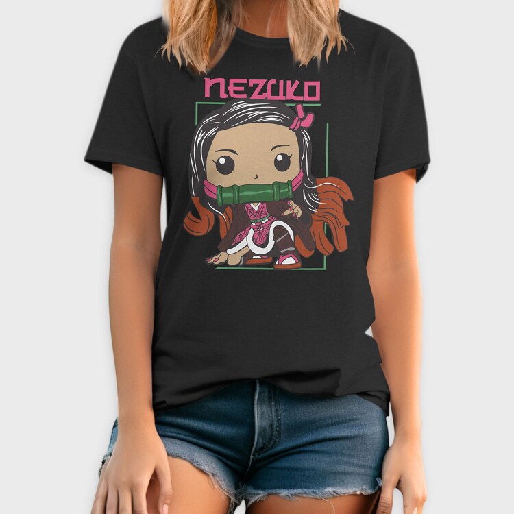 Funko Anime Demon Slayer Nezuko Kamado, Tricou Barbati (Unisex)