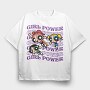 The Powerpuff Girls 4, Tricou Oversize Barbati (Unisex)