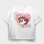 The Powerpuff Girls 3, Tricou Oversize Barbati (Unisex)