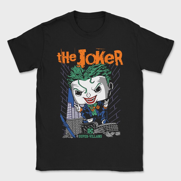 The Jocker Comics, Tricou Barbati (Unisex)