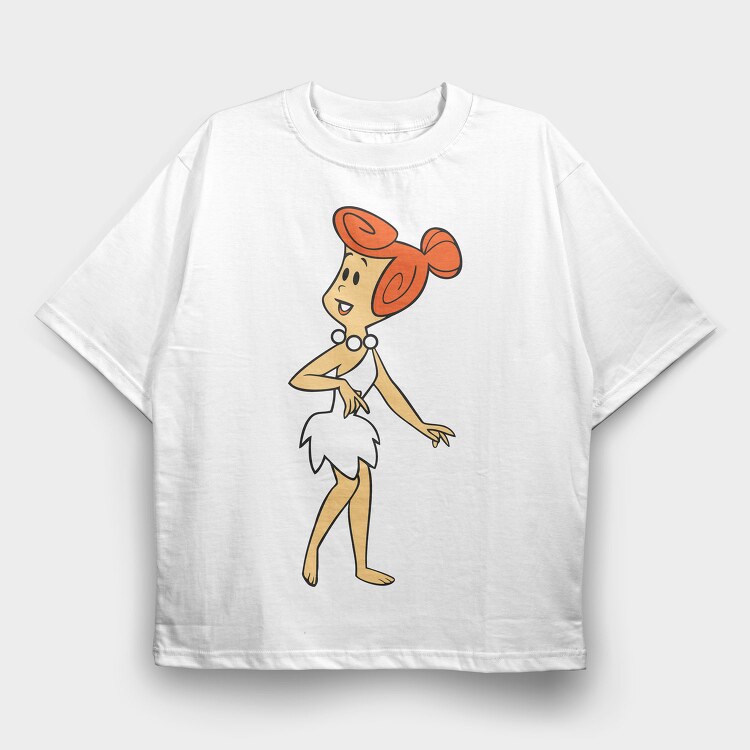 The Flintstones 6, Tricou Oversize Barbati (Unisex)