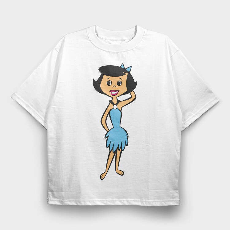 The Flintstones 5, Tricou Oversize Barbati (Unisex)