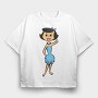 The Flintstones 5, Tricou Oversize Barbati (Unisex)