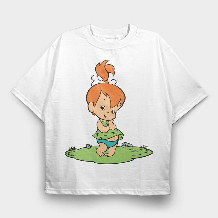 The Flintstones 27, Tricou Oversize Barbati (Unisex)