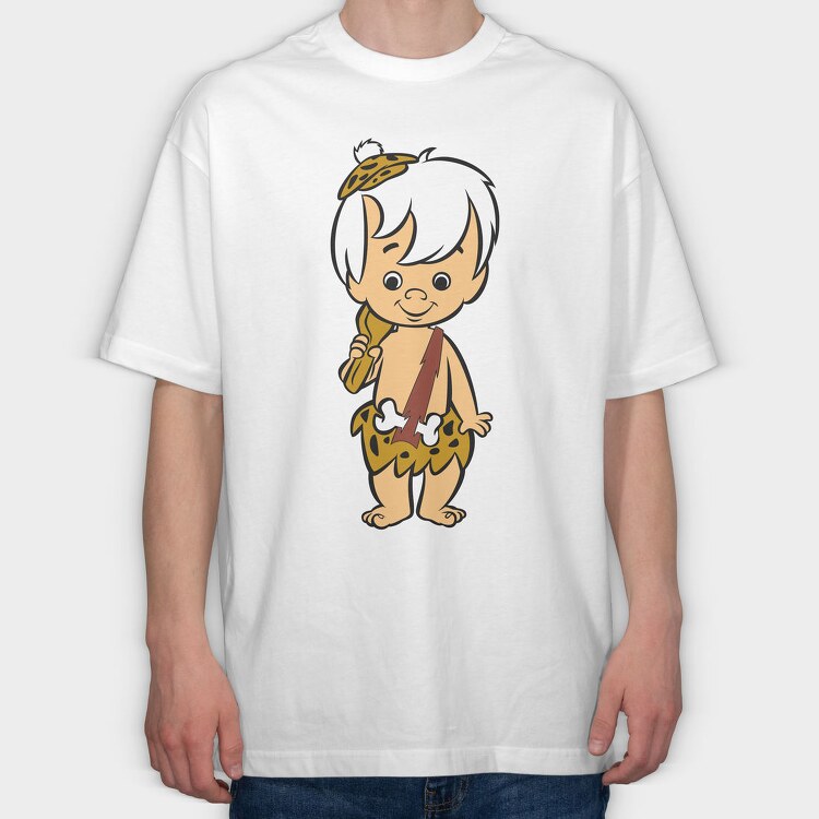 The Flintstones 1, Tricou Oversize Barbati (Unisex)