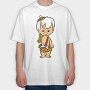 The Flintstones 1, Tricou Oversize Barbati (Unisex)