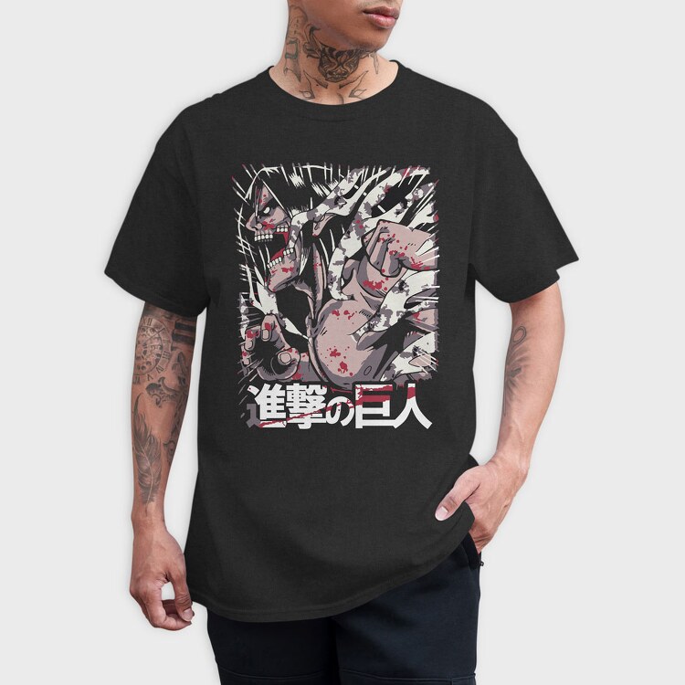 Attack on Titan 48, Tricou Barbati (Unisex)