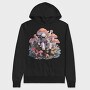Astronaut On Mushroom Planet, Hanorac Oversize Barbati (Unisex)