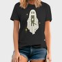 Ghost With Cat, Tricou Barbati (Unisex)