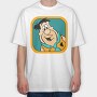The Flintstones 19, Tricou Oversize Barbati (Unisex)