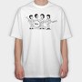The Beatles 13, Tricou Oversize Barbati (Unisex)