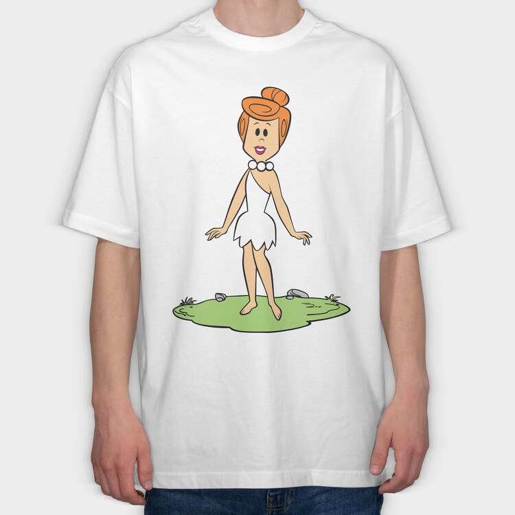 The Flintstones 24, Tricou Oversize Barbati (Unisex)