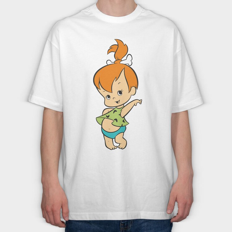 The Flintstones 23, Tricou Oversize Barbati (Unisex)