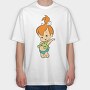 The Flintstones 23, Tricou Oversize Barbati (Unisex)