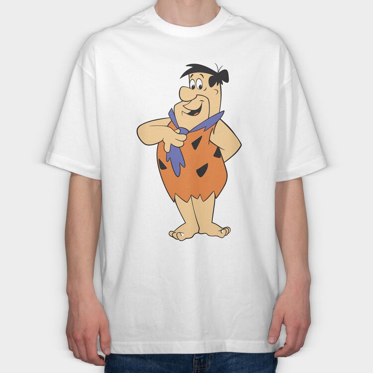 The Flintstones 12, Tricou Oversize Barbati (Unisex)