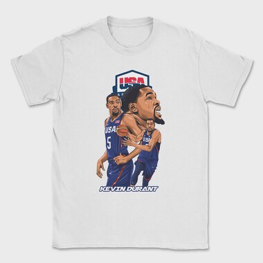 KEVIN D USA, Tricou Barbati (Unisex)