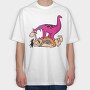 The Flintstones 11, Tricou Oversize Barbati (Unisex)