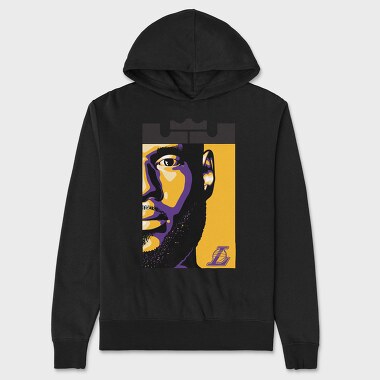 KING JAMES 4, Hanorac Oversize Barbati (Unisex)