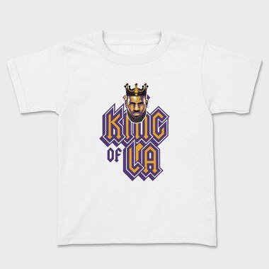 KING OF LA LEBRON J, Tricou Copii