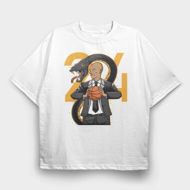 KOBE 24, Tricou Oversize Barbati (Unisex)