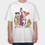 The Flintstones 16, Tricou Oversize Barbati (Unisex)