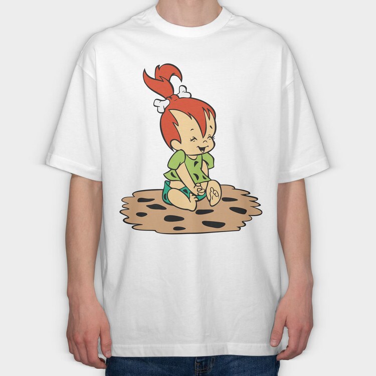 The Flintstones 10, Tricou Oversize Barbati (Unisex)